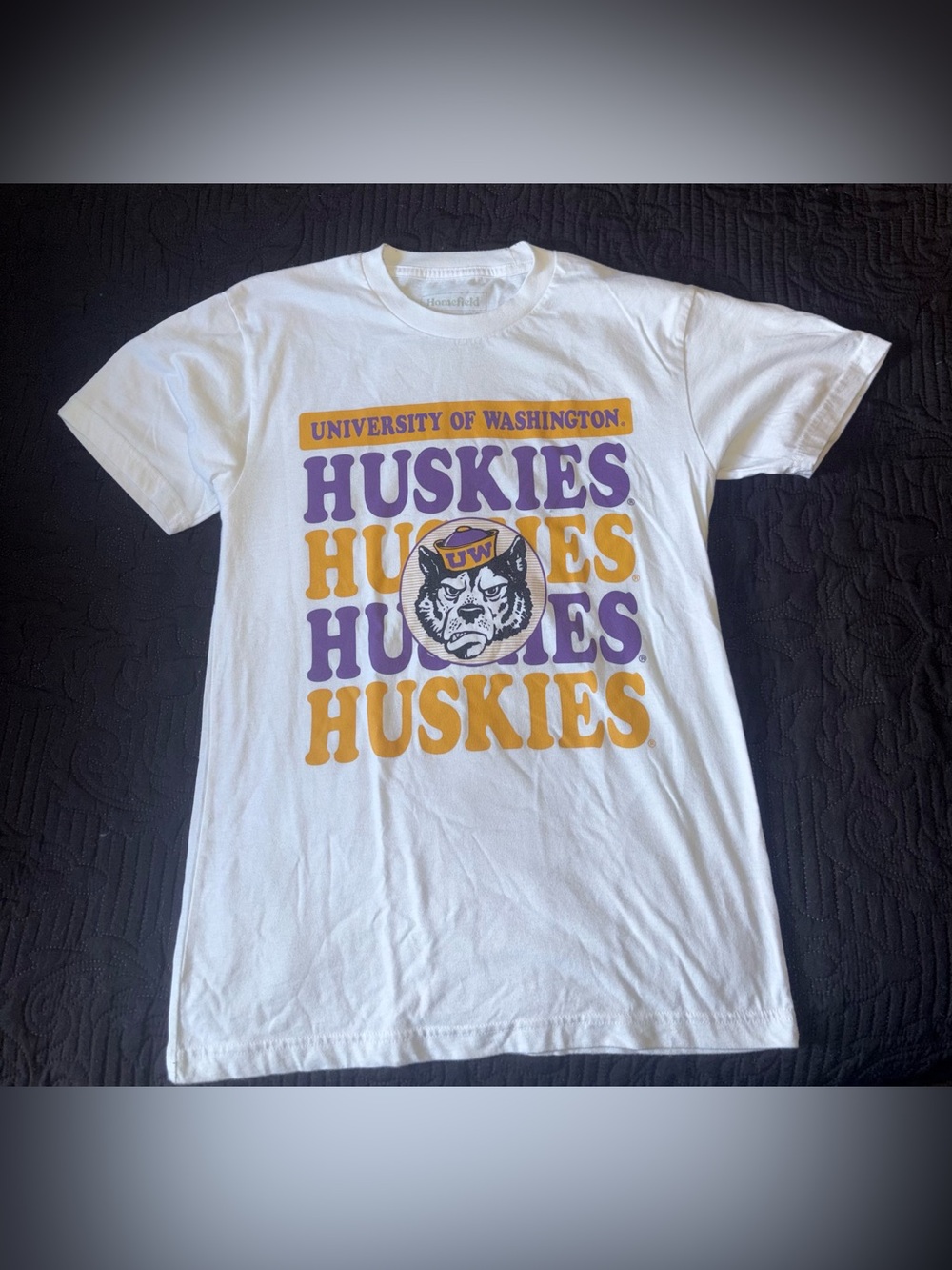 Homefield University of Washington Huskies Shirt Size Small